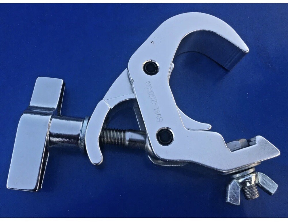 Lighting Truss 2” Heavy Duty Hook Style Compact Trigger Clamp