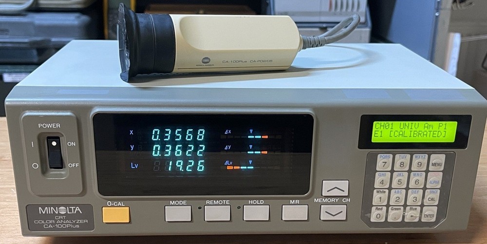 Konica Minolta CA-100Plus, color analyzer