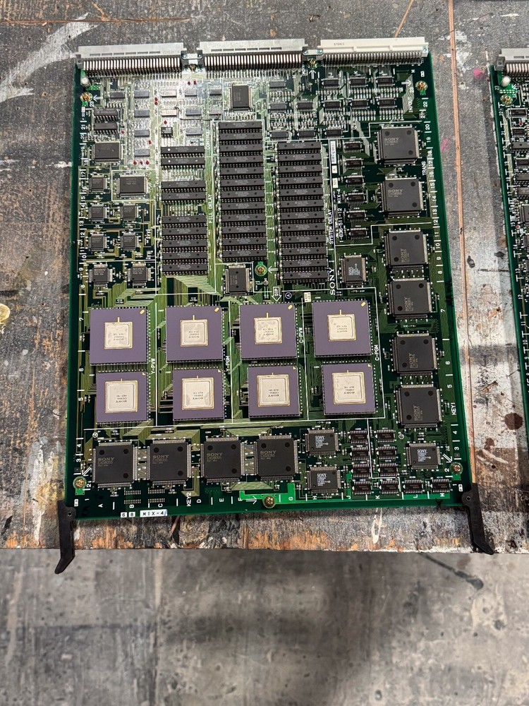 SONY Switcher Control DVS-8000C & Model BKDS-8010 Switcher Panel