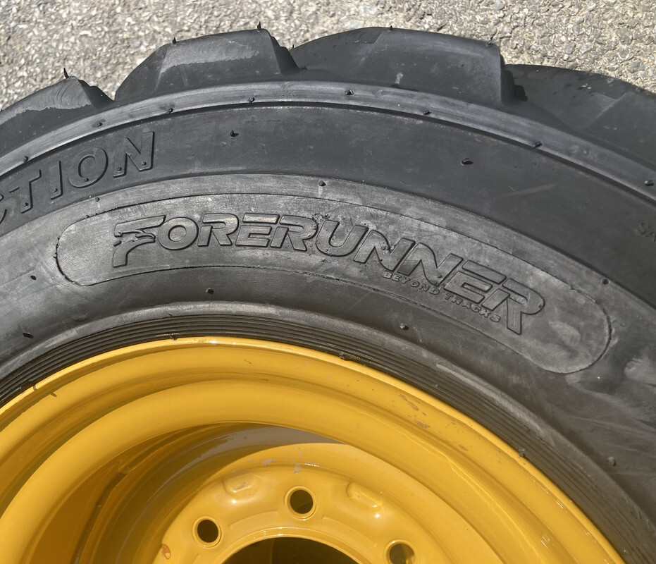 1 or 4-HD 12-16.5 SKS-8 Skid Steer Tires/Rims for John Deere 320,325,326,328,332