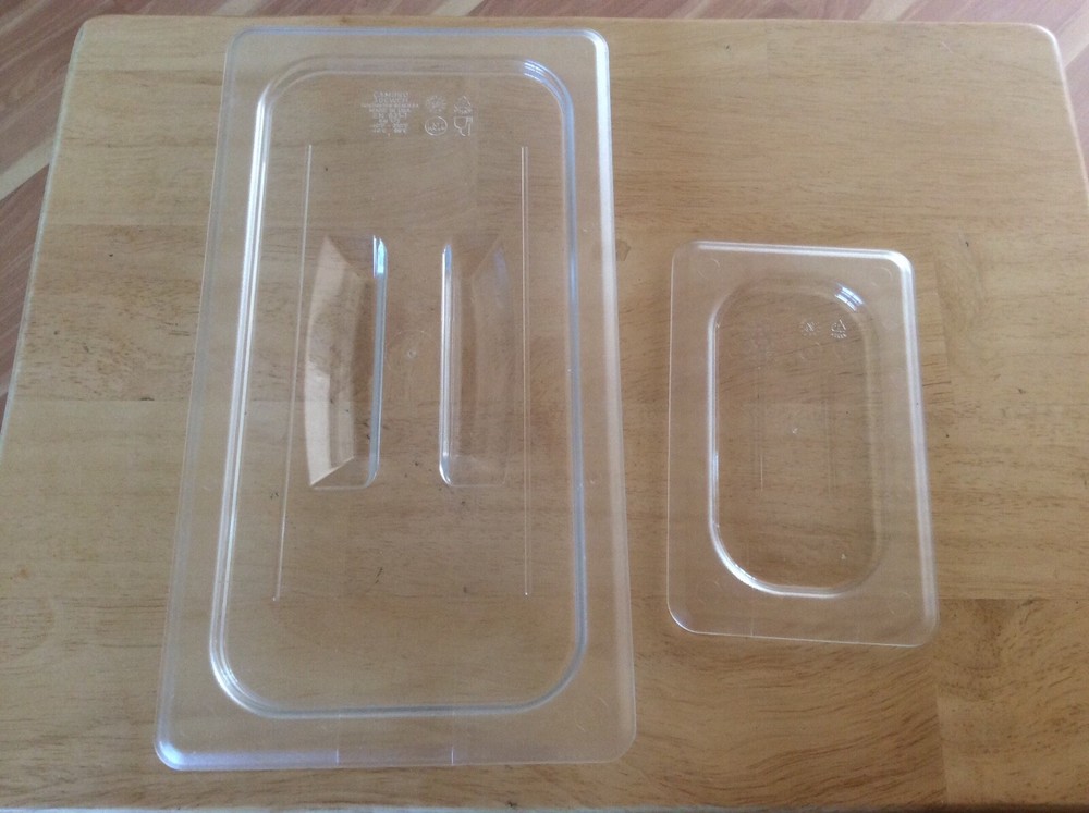 CAMBRO 1/3 and 1/9 CLEAR LID