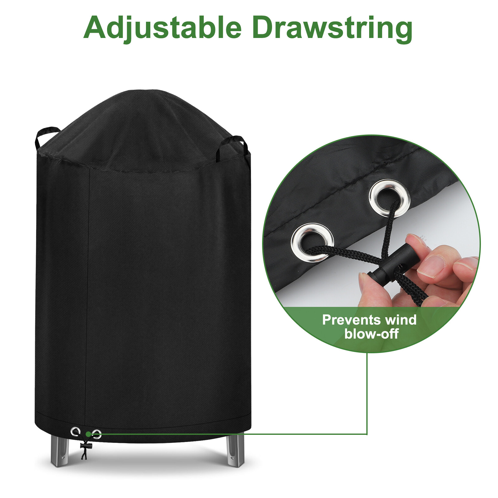BBQ Gas Grill Cover Waterproof Barbecue Cover Outdoor Heavy Duty UV Protection
