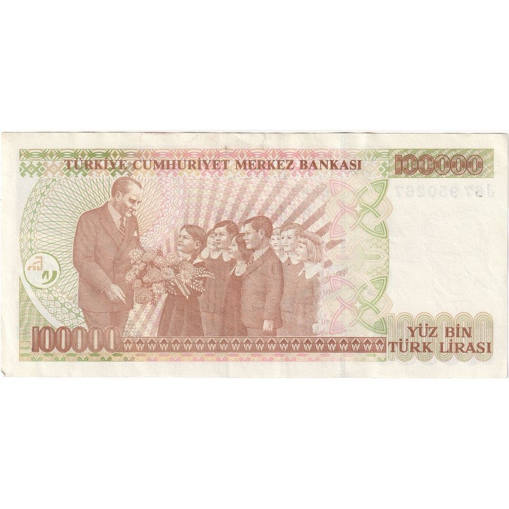 [#1243282] Turkey, 100,000 Lira, UNC