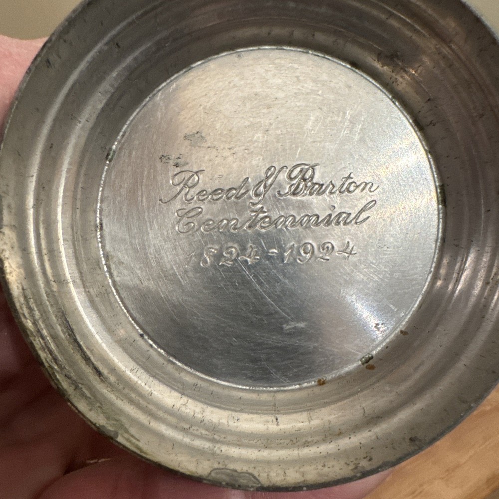 Vintage Reed & Barton Silverplate Creamer 3" Tall CENTENNIAL 1824-1924