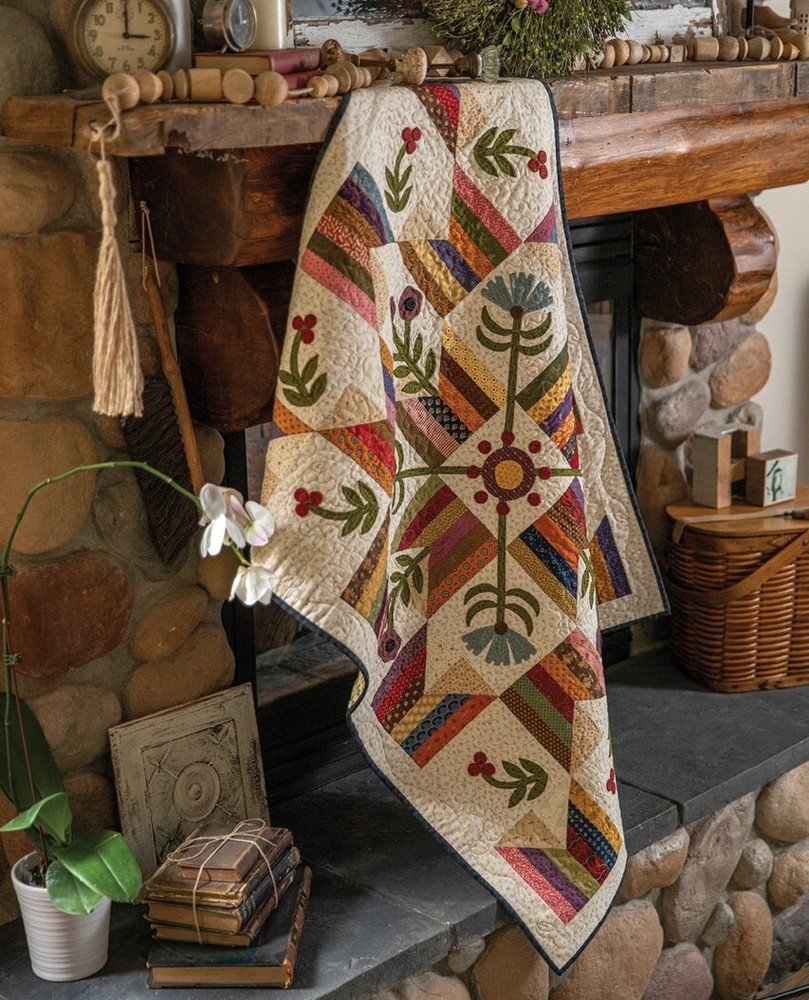 {PRIMITIVE QUILTS & PROJECTS MAGAZINE} ~ "SPRING 2022" (4 issues pls. contact)
