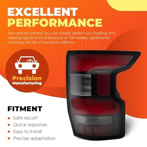 Tail Light Assembly with Bulb Compatible with 2022 2023 Frontier Right
