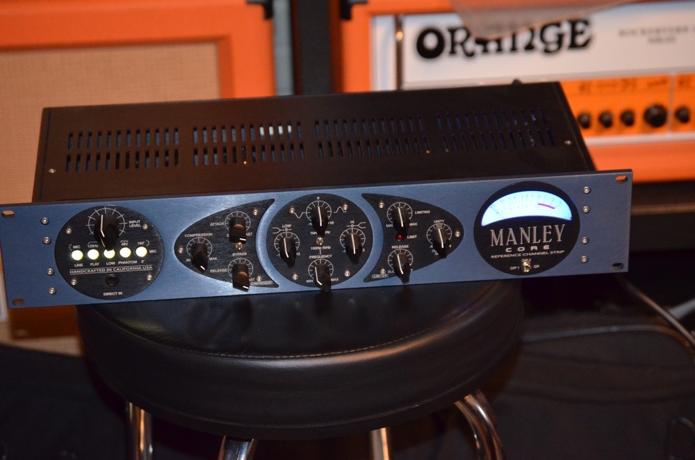 Manley Core Microphone preamp channel strip valve cirucitry comrpessor eq studio