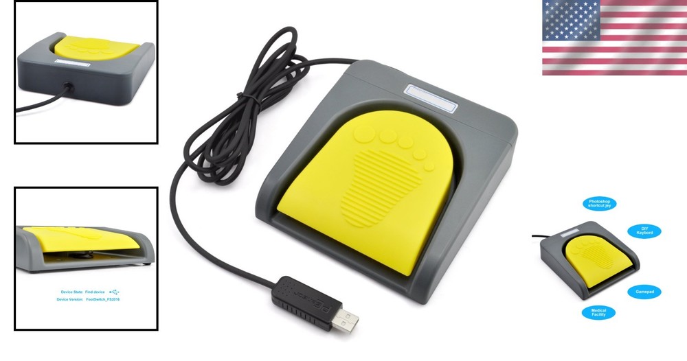 Mechanical Foot Switch for Key Commands