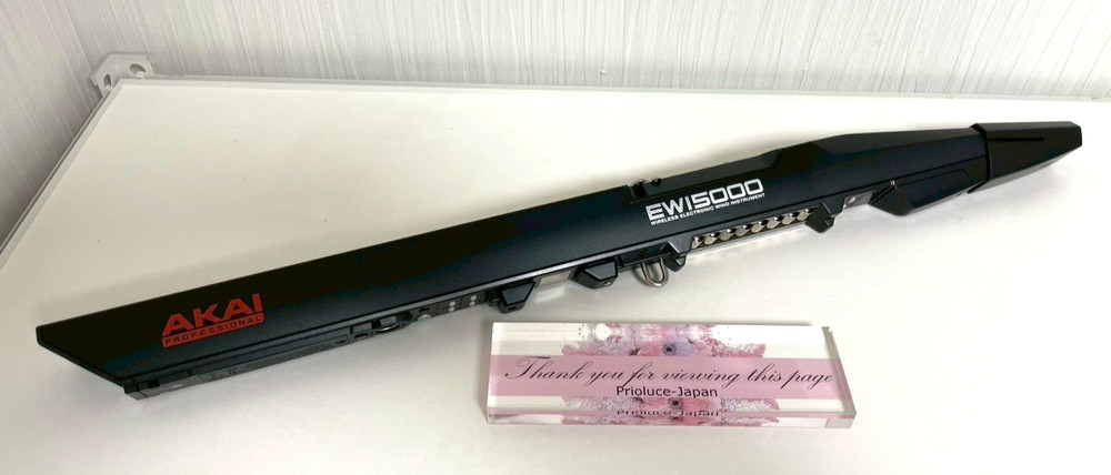 Akai Professional EWI5000 Wind MIDI Controller Wireless Used w Case