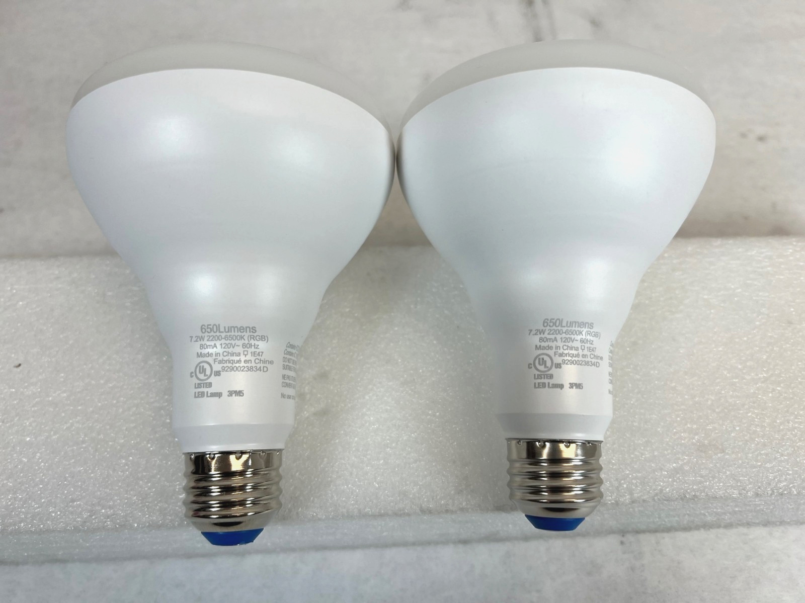 WiZ Connected 65W BR30 LED Smart Light Bulbs (2-pack) -FREE S/H