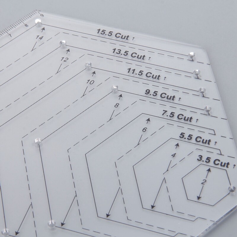 1pc/4pcs Quilting Ruler Craft Patchwork Measuring Handmade Drawing Tool Quilters