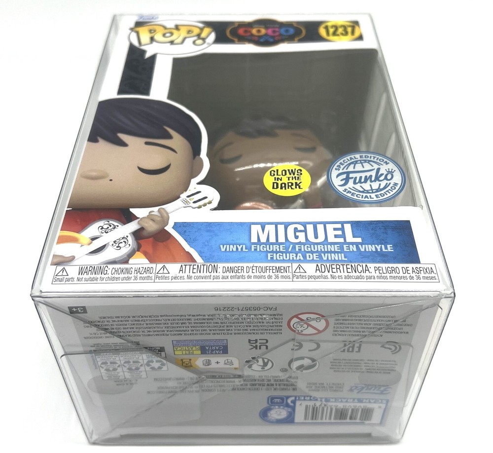 Funko Pop! Disney Pixar Coco Miguel GITD #1237 Special Edition with Protector