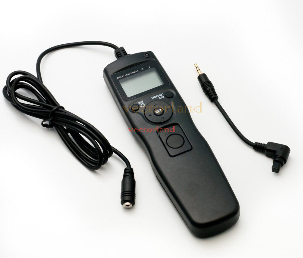 Remote control timer intervalometer for Canon TC-80N3 6D,7D, 5D, 50D,40D,30D,D60