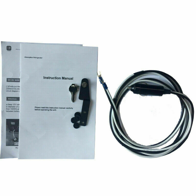 AC/DC12V Portable Travel Car Refrigerator Silent Truck Camper Fridge Quiet