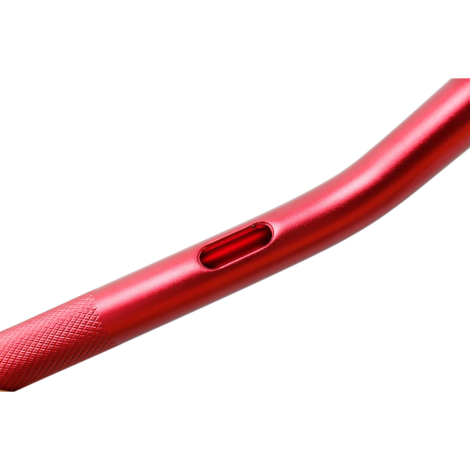 Red 1.0" Handlebar for Harley Dyna Street Fat Bob Low Rider Wide Super Glide FXD