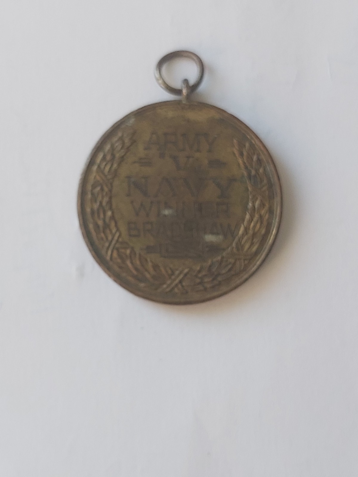 Vintage BRITISH ARMY v NAVY Boxing Winners MEDAL Pugilist