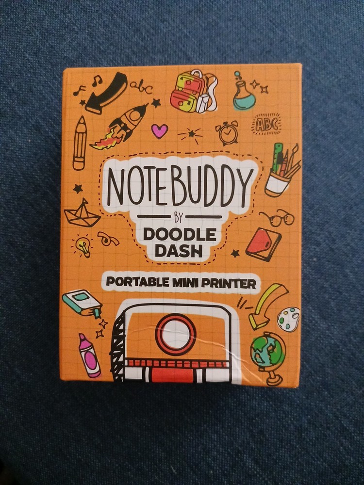 Notebuddy by Doodle Dash Portable Mini Printer Thermal Study Notes Journaling