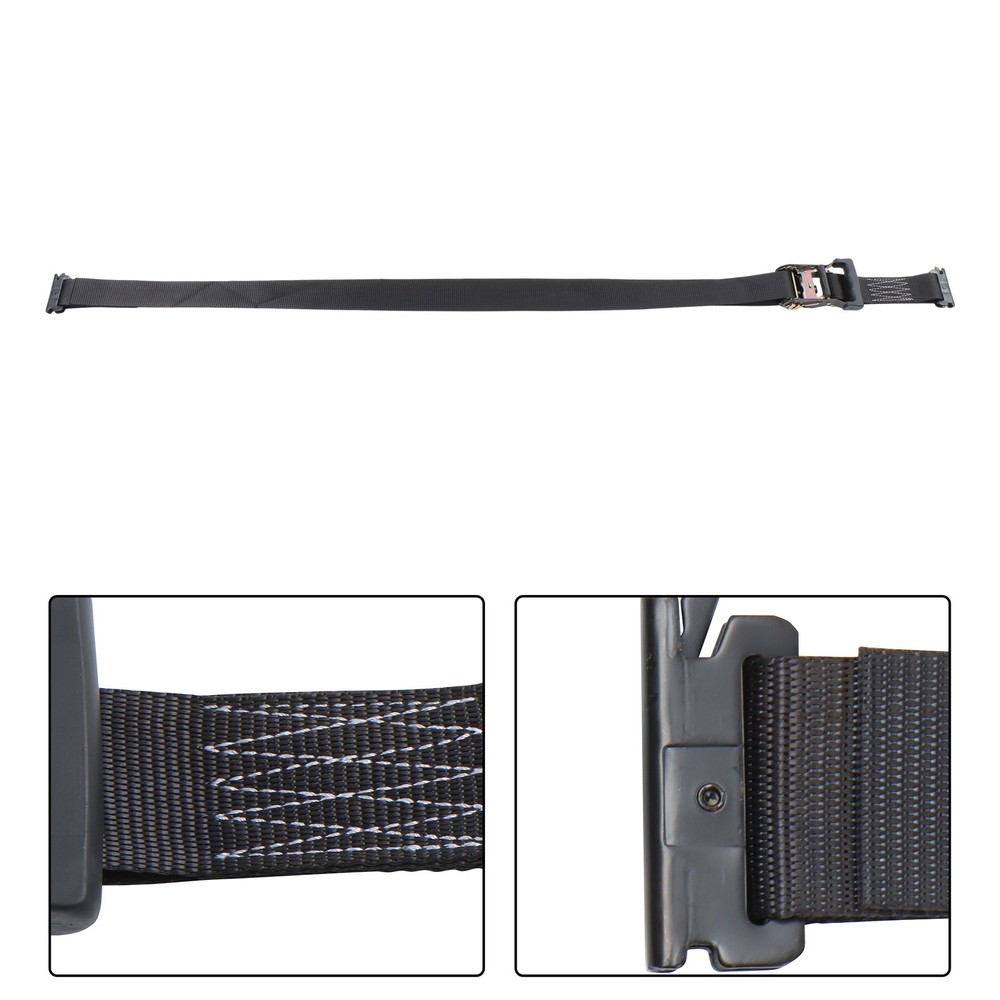 LABLT Secure Cargo E Track Wheel Chock System Ratchet Tie Down Straps Durable