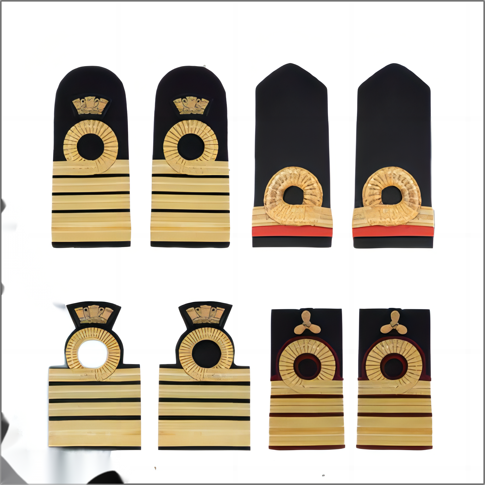 Gold Bullion Braid Shiny Ribbon Trim For Army Uniform Mariner Epaulette NO.16