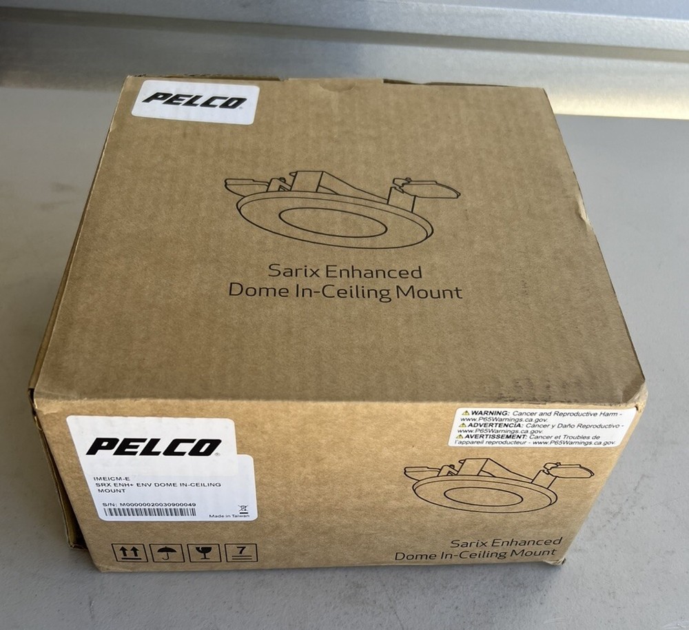PELCO IMEICM-E SRX ENH+ IND DOME IN CEILING MOUNT
