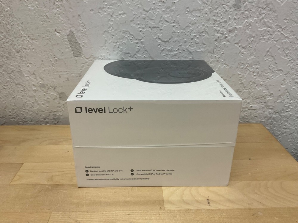 Level Lock+ Smart Lock - Matte Black - CF14U
