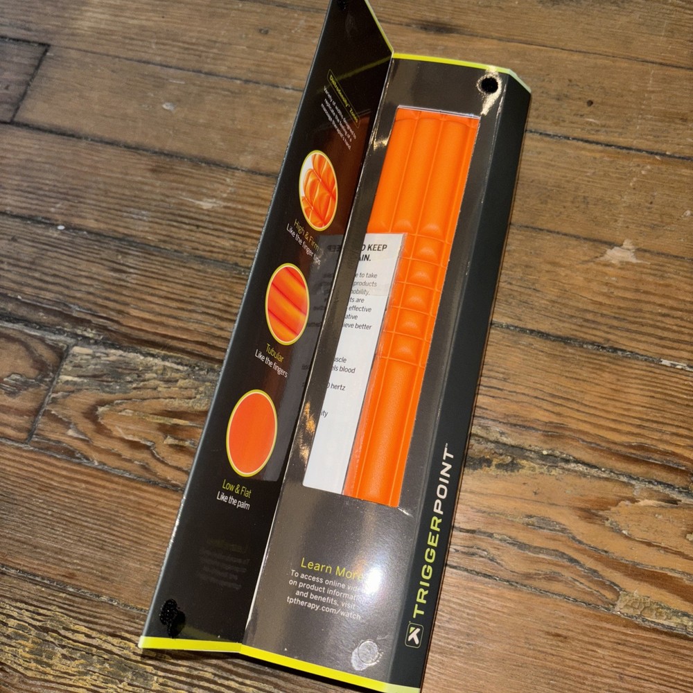 Trigger Point Grid Vibe Plus 4 Speed Vibrating Foam Roller - Orange