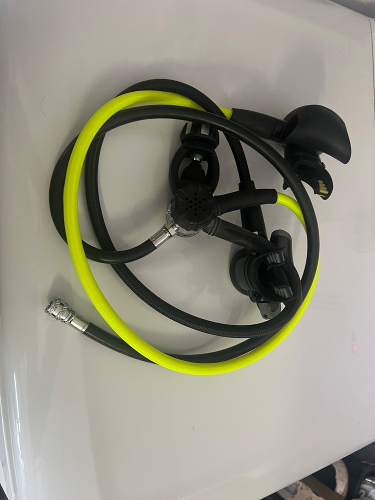 scuba diving equipment set