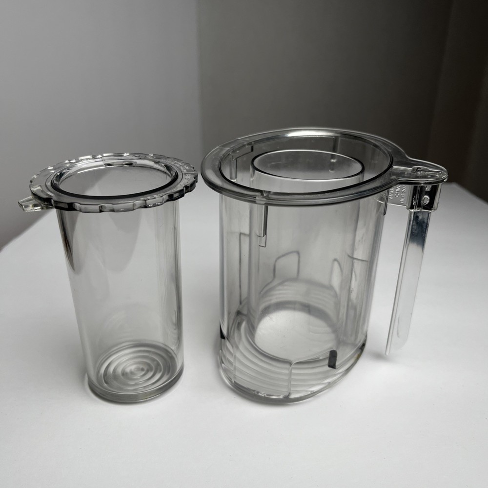 Cuisinart Custom 14 Food Processor DFP-14BCHN Replacement Part OEM Both Pushers
