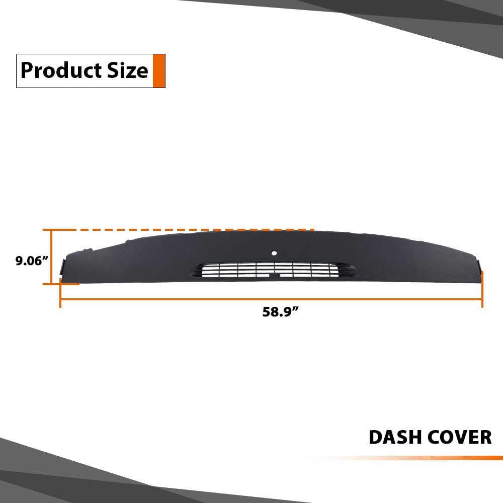 Upper Dashboard Replacement for Silverado Sierra Escalade 2007-2013
