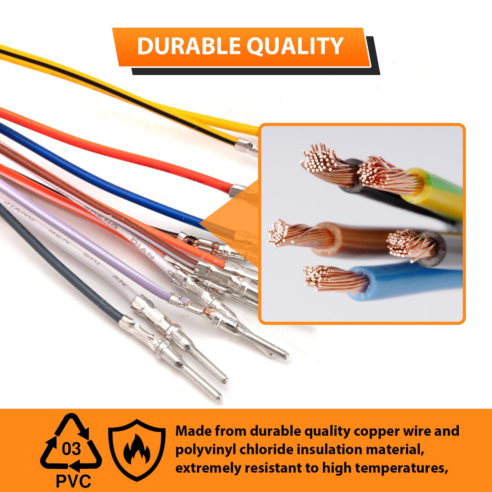 14" 16" 18" Handlebar Wire Wiring Extensions For Harley Road King FLHR 1996-2006