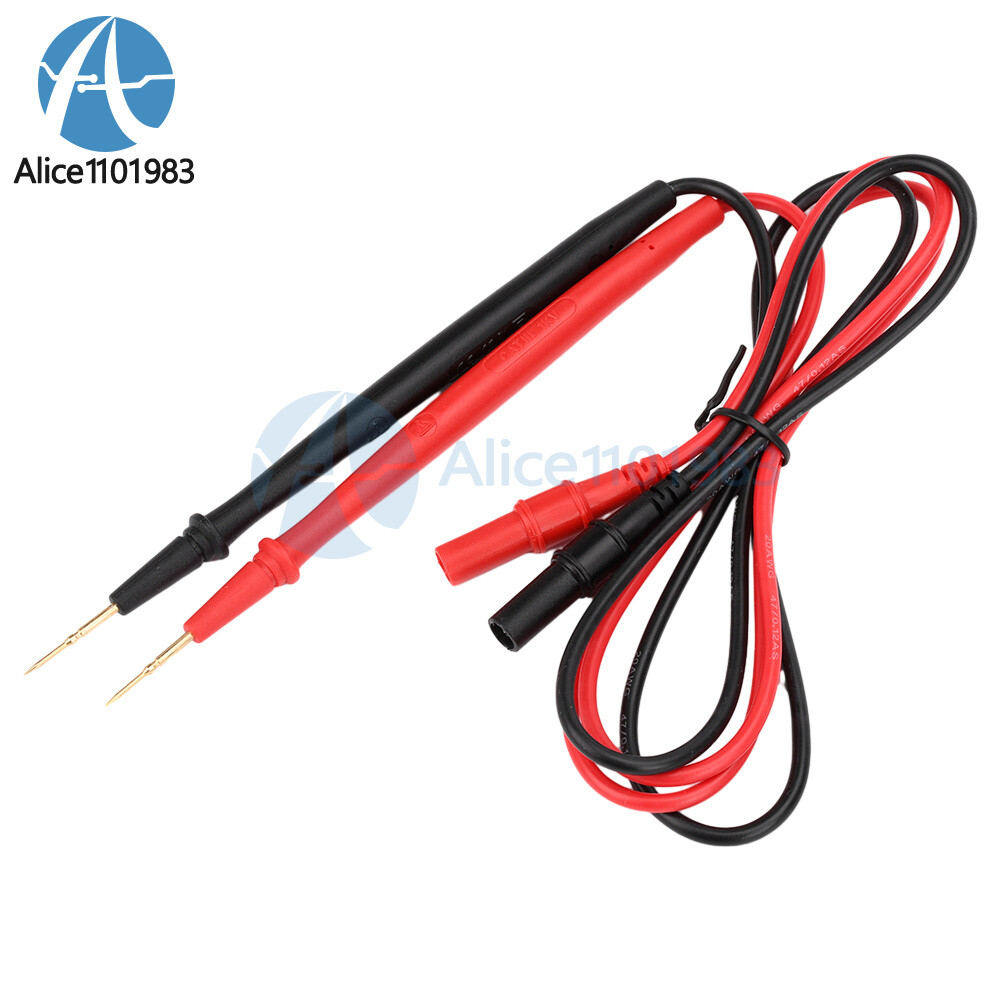 Multimeter Tester Cable Multi Meter Test Lead Probe Wire Pen Cable Needle Tip