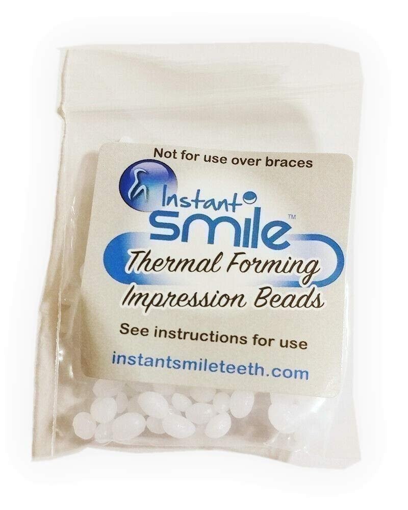 Instant Smile 8 pack THERMAL FITTING BEADS Cosmetic Dr Bailey's Dental Makeover