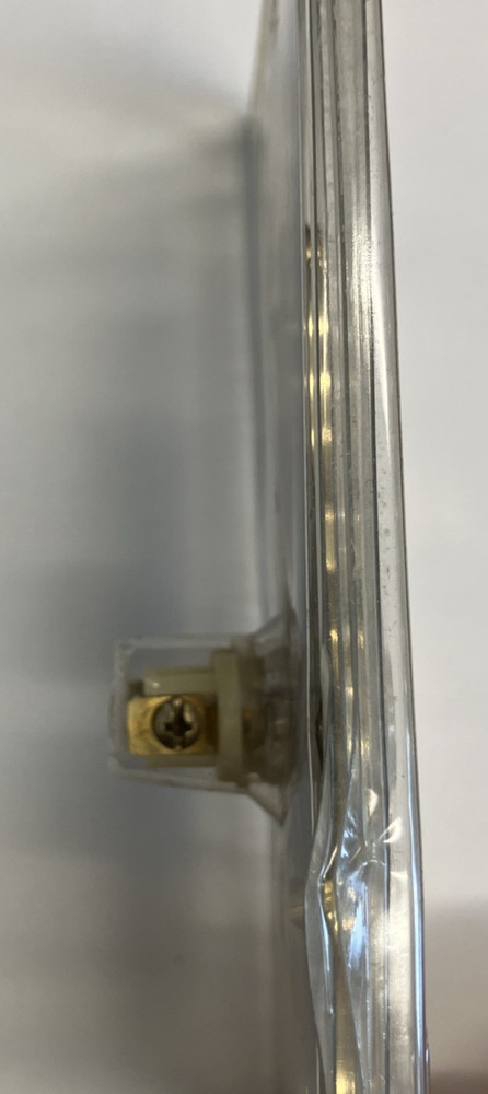 NUTONE PB-26LPB LIGHTED DOORBELL BUTTON SOLID BRASS POLISHED FINISH