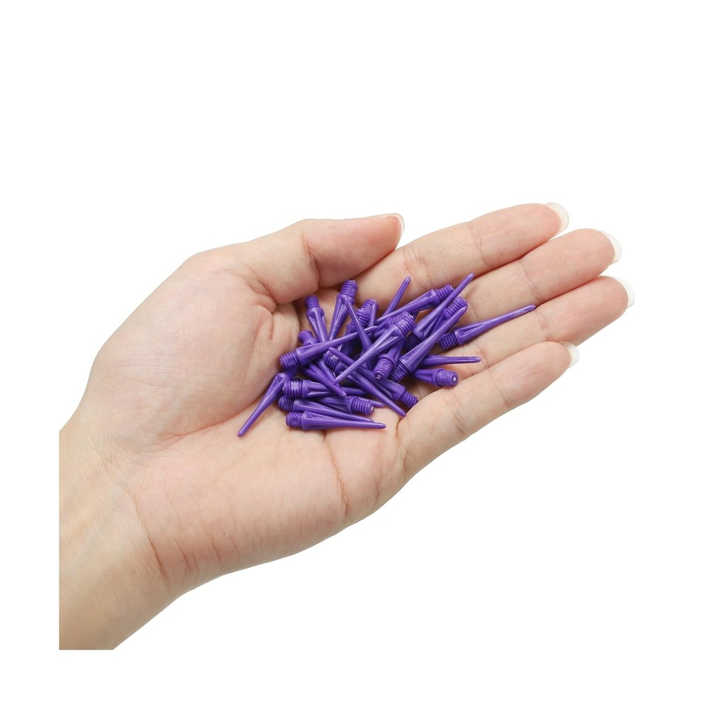 PATIKIL Plastic Dart Tips, 2BA Thread Soft Dart Replacement Plastic Tip Soft ...