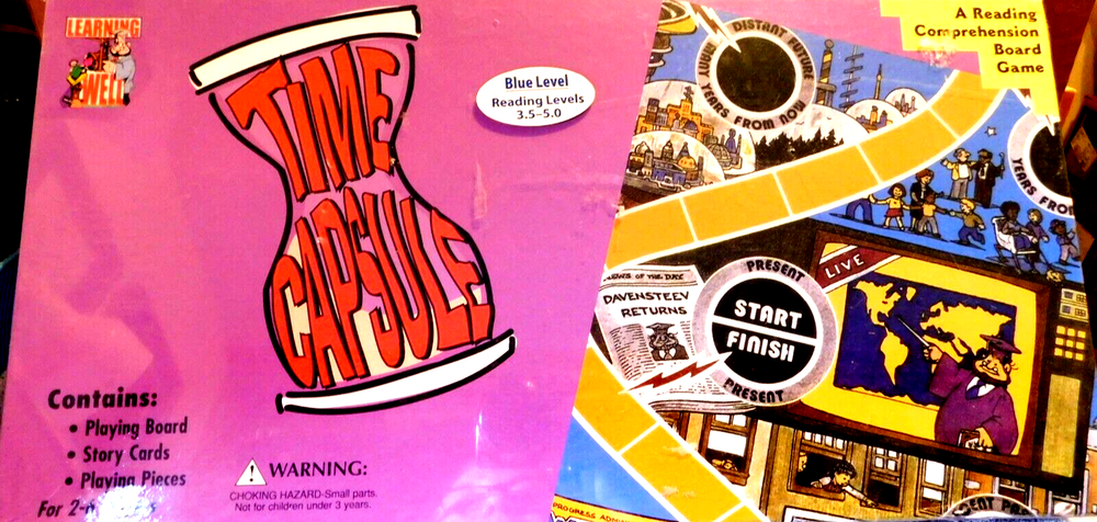LRN~Game~Learning Well Educational Board Game Time Capsule Reading Comprehension