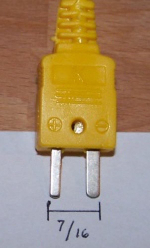 K-Type Thermocouple Wire for Digital Thermometer Temperature Sensor Probe TC1 2p