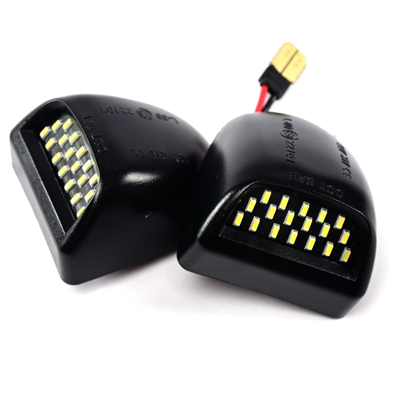 2X For Chevy Silverado GMC Sierra 1500 2500 LED License Plate Light Assembly