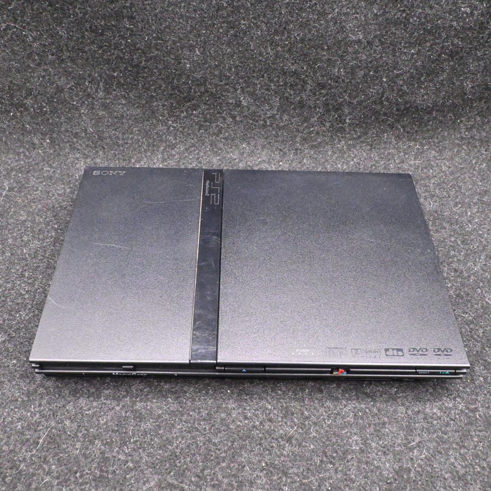 Sony PlayStation 2 Slim SCPH-70012 Console w/ Controller & Cords - Tested