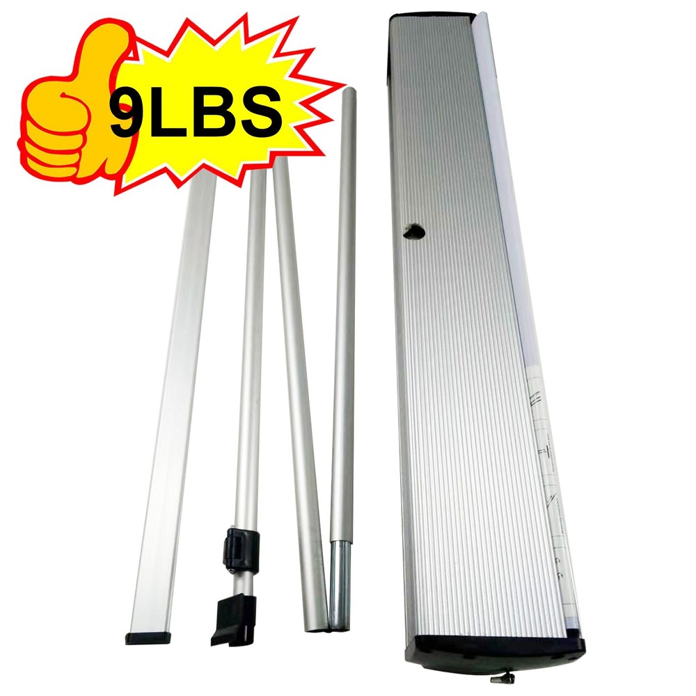 24"x80" Standard Retractable Roll Up Banner Stand Pull Up Display (Stand ONLY)