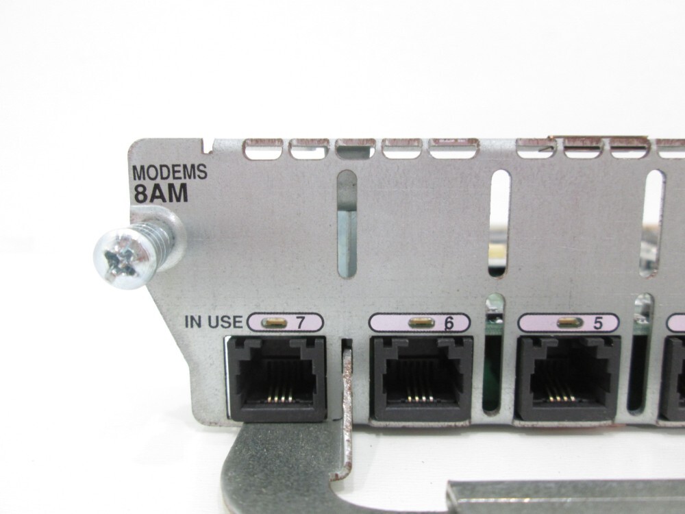 CISCO NM-8AM 2600 3600 8 port Analog modem module