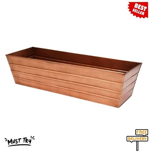 NEW Window Flower Box Planter Large Copper