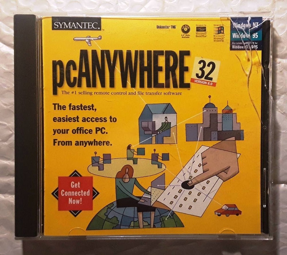 Symantec pcAnywhere Version 8.0 Full Version w/ License