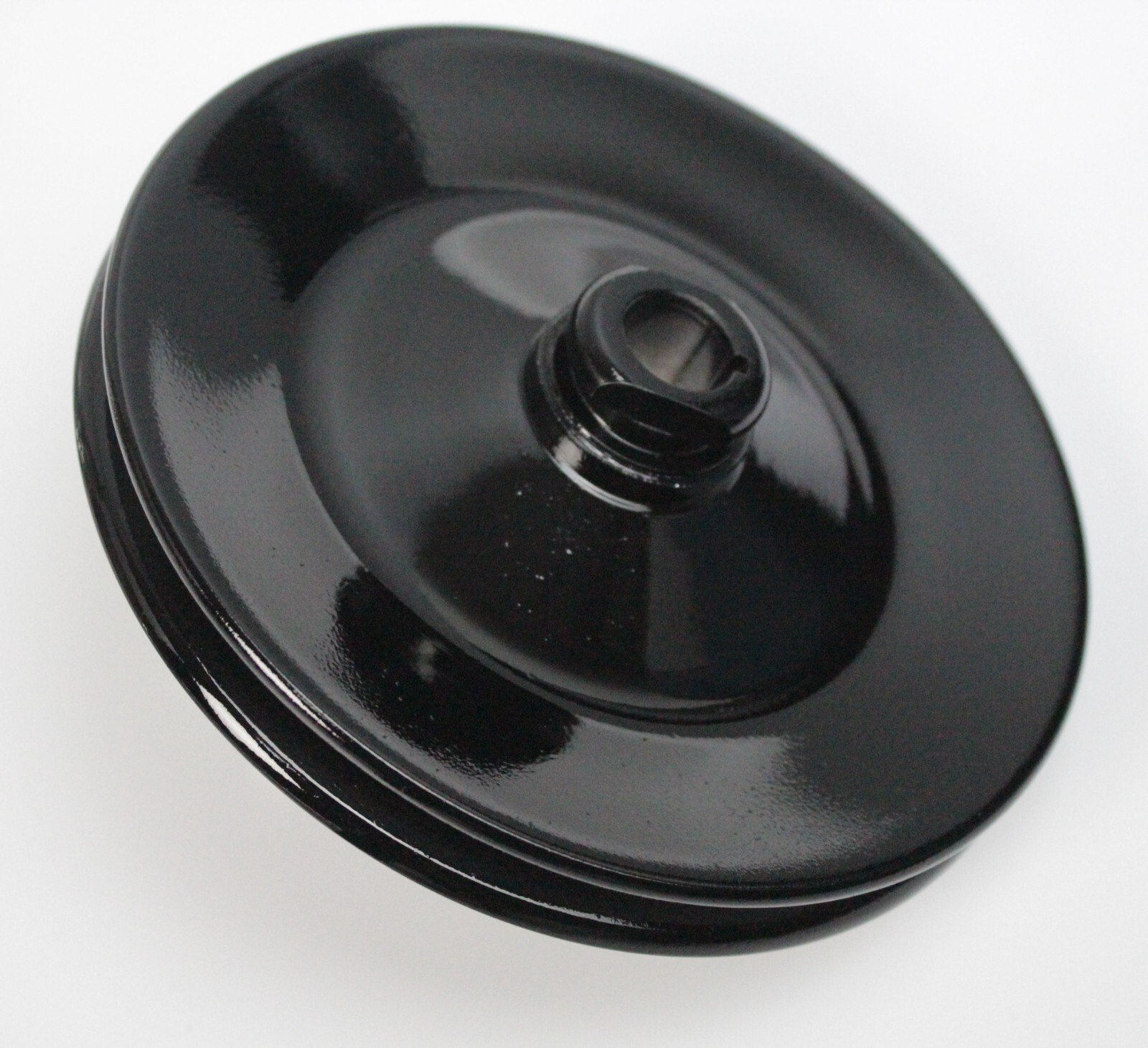 SB Chevy Black Saginaw Power Steering Pump & Bracket & Pulley Kit SBC 350 327