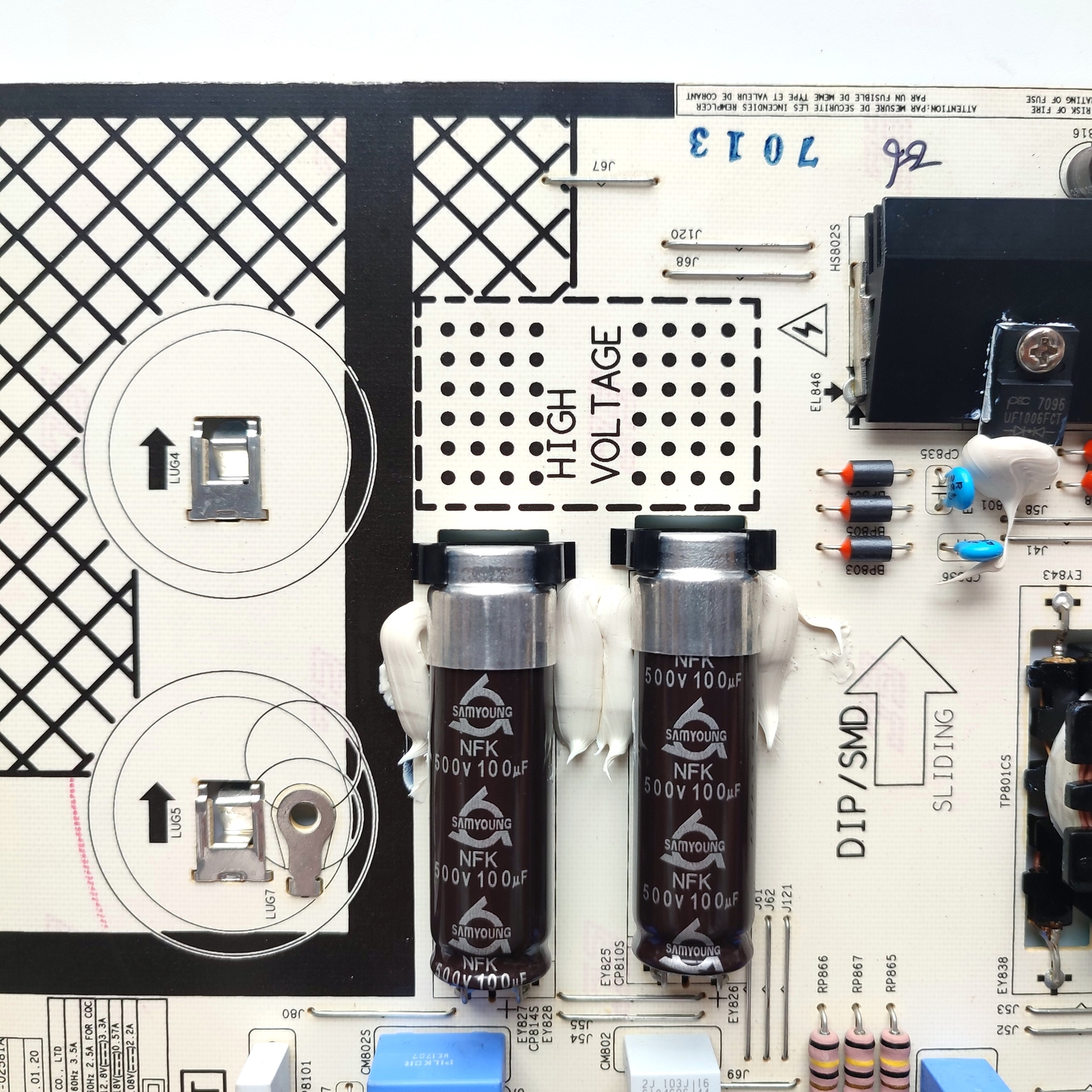 Power BN94-11439A BN41-02581A for Samsung QN75Q7FAM QN75Q7FAMF QN75Q7FAMFXZA TV