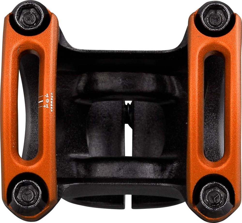 SPANK SPLIT Stem 48mm Orange Aluminum Highly Weight-Optimized Single Crown