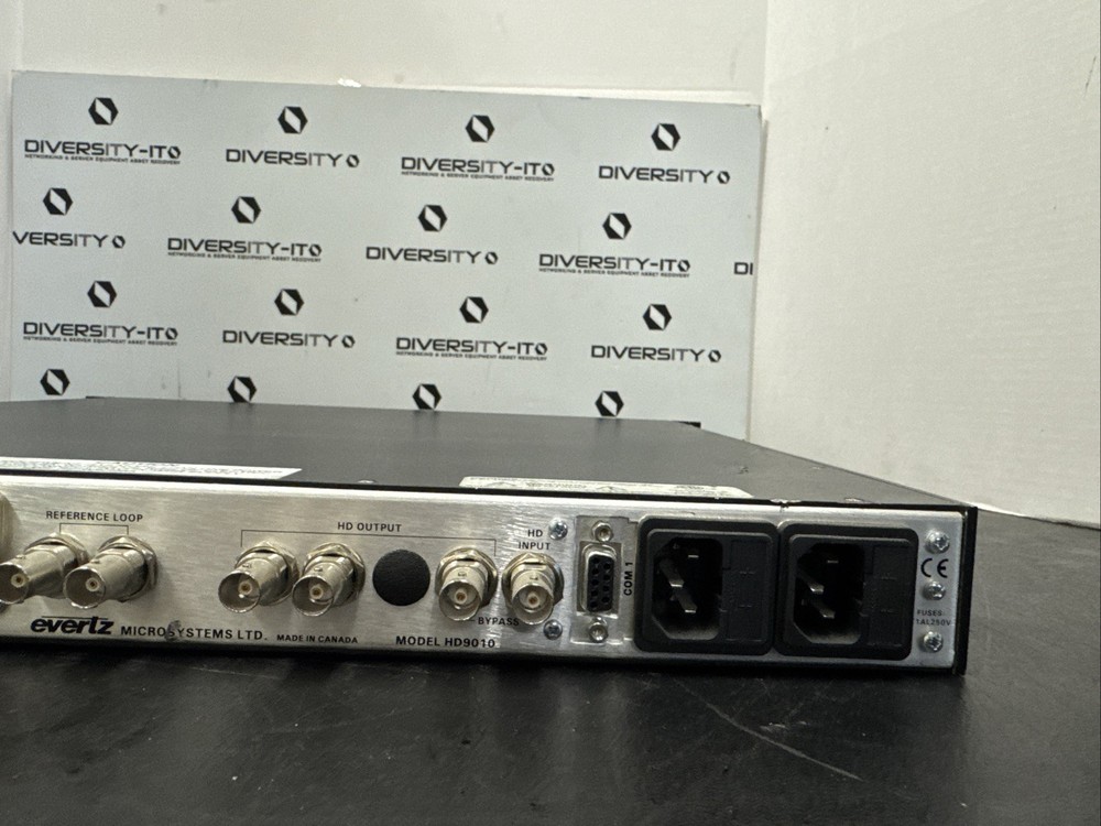 Evertz HD9010TM HD Time Code Master Reader Generator System