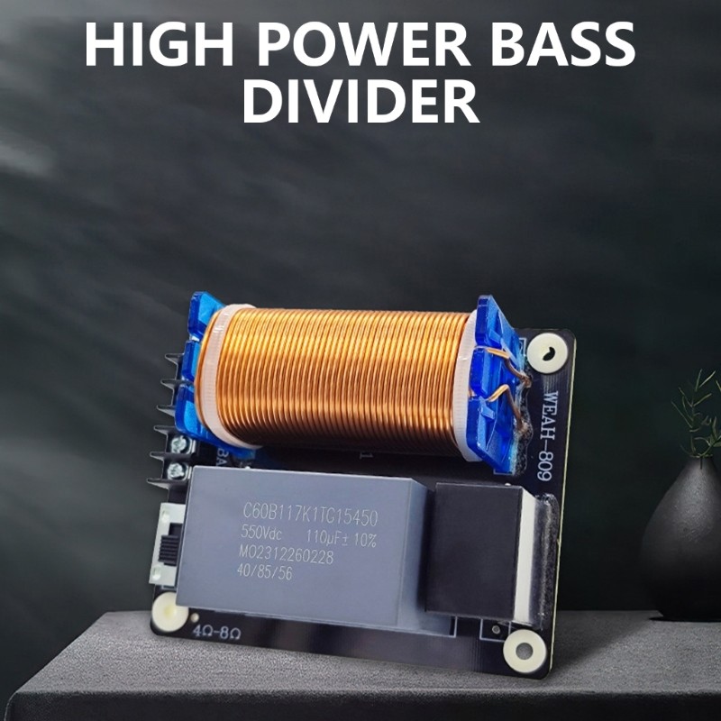 Adjust Subwoofer Frequency Divider 1500W for Powerful Speakers Modification