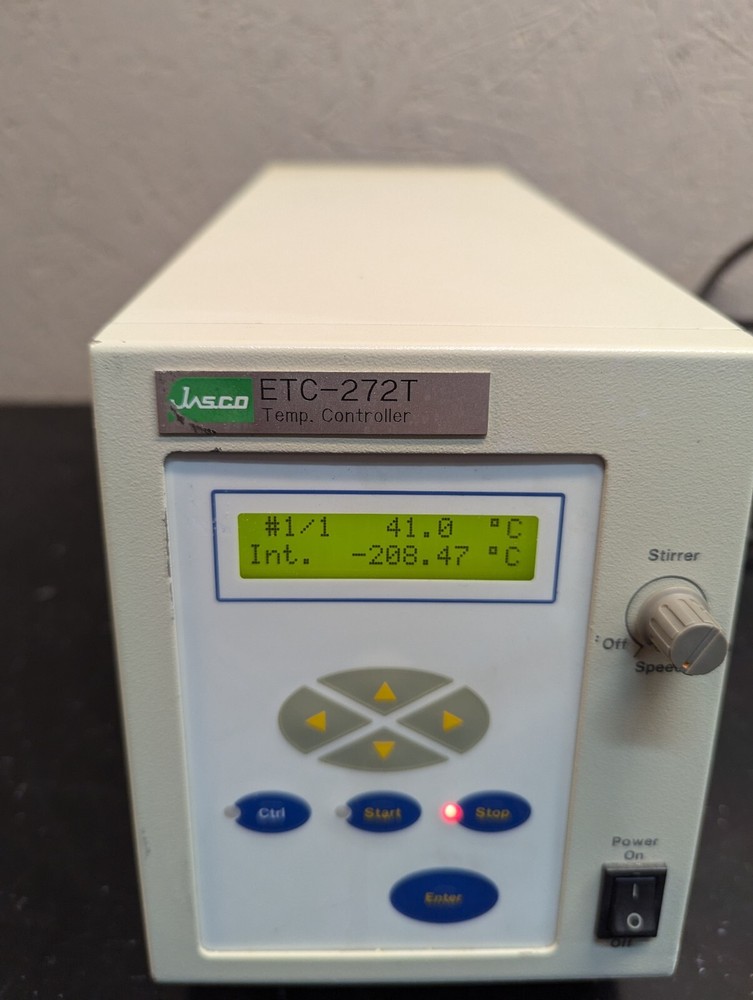 Jasco ETC-272T Temperature Controller for Spectrofluorometer Spectrometer 6500