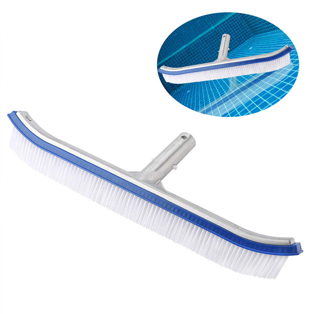 18" Versatile Pool Brush Head - Non-Abrasive, Efficient for Pools/Spas/Hot Tubs