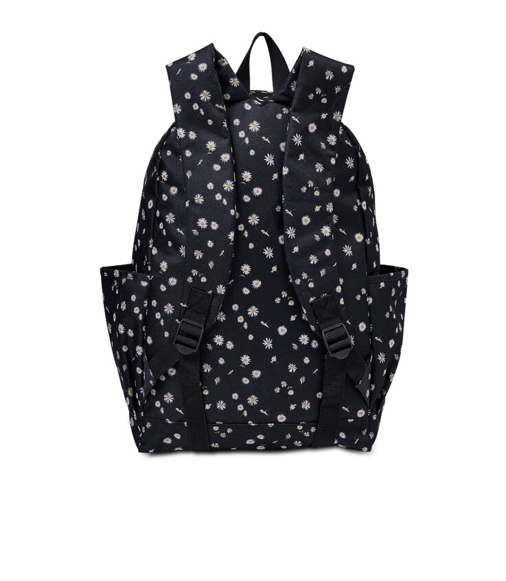 16.5” SCHOOL BACKPACK BOOKBAG - DAISYS | BLACK